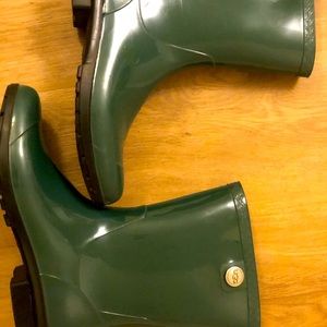 Ugg rain boots green